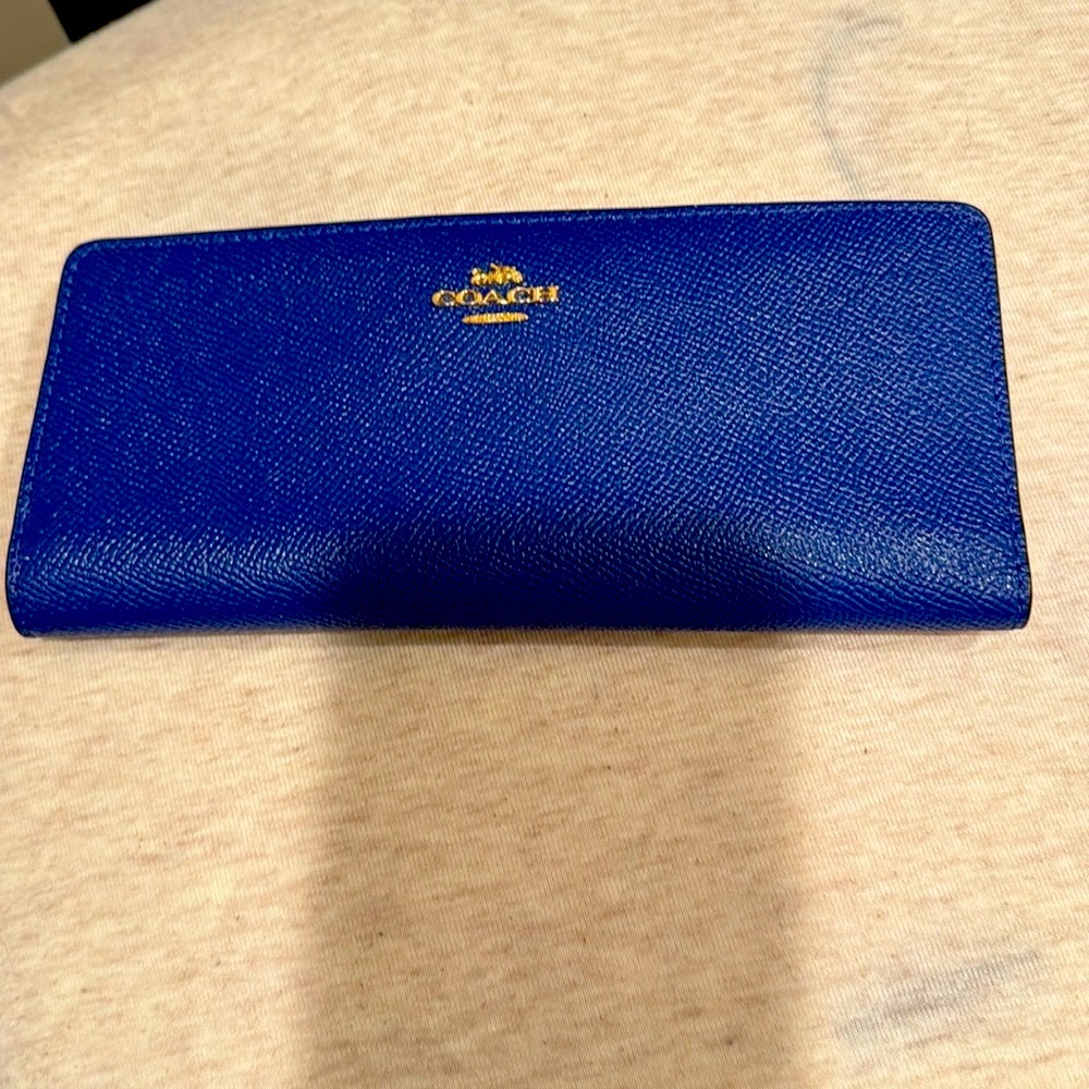 Coach slim wallet
